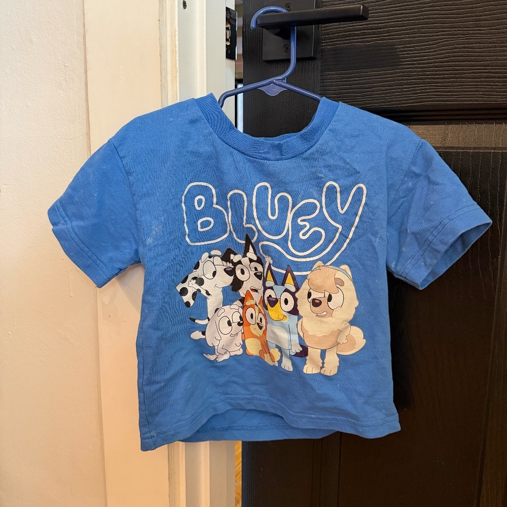 Bluey Graphic Short‎ Sleeve T-Shirt – Size 4T
